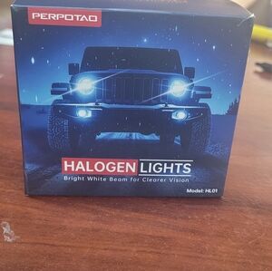 Perpotao Halogen Lights